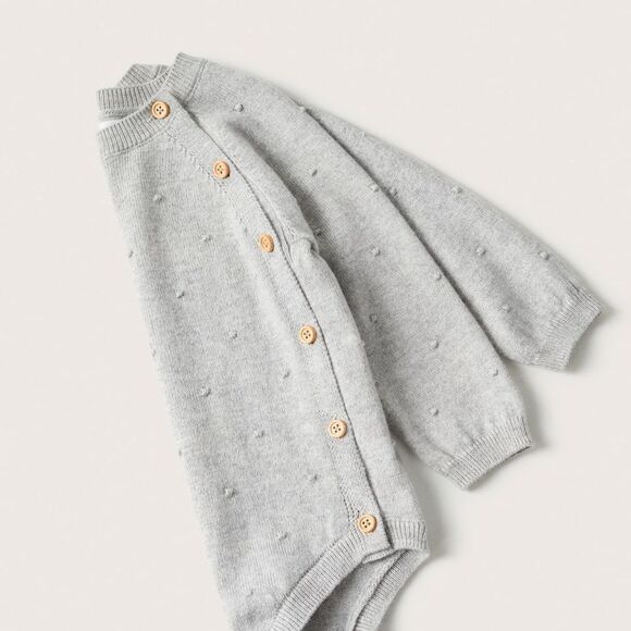 Mango Long-sleeved knitted body size 9_12 months - Picture 2 of 7